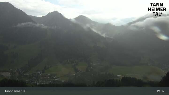 Archiv Foto Webcam Obere Halde - Zöblen / Tannheimer Tal