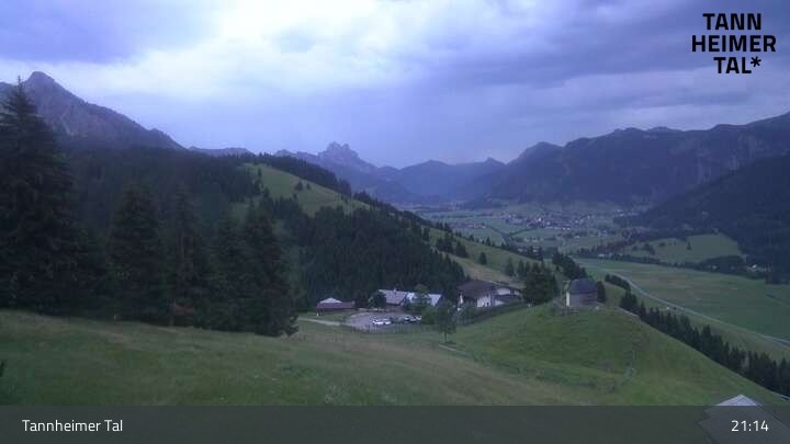 Archiv Foto Webcam Obere Halde - Zöblen / Tannheimer Tal