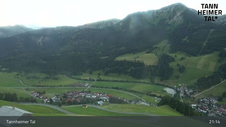 Archiv Foto Webcam Obere Halde - Zöblen / Tannheimer Tal