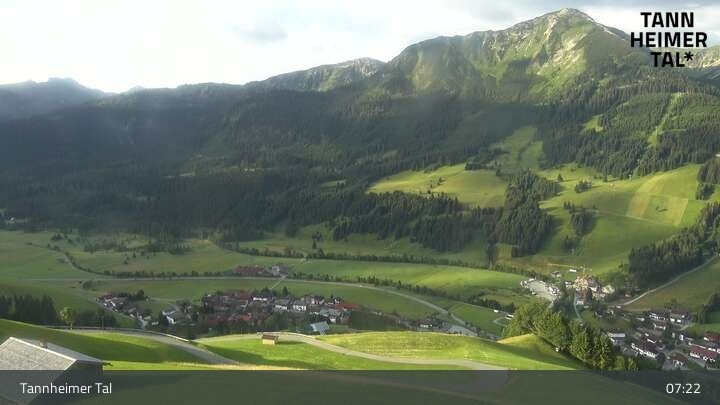 Archiv Foto Webcam Obere Halde - Zöblen / Tannheimer Tal