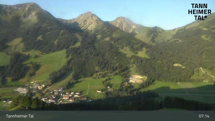 Archiv Foto Webcam Obere Halde - Zöblen / Tannheimer Tal