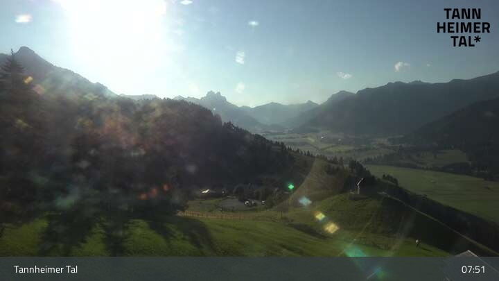 Archiv Foto Webcam Obere Halde - Zöblen / Tannheimer Tal
