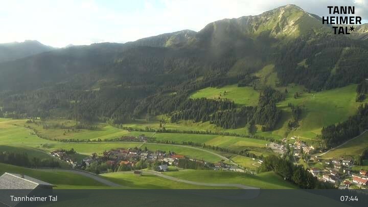 Archiv Foto Webcam Obere Halde - Zöblen / Tannheimer Tal