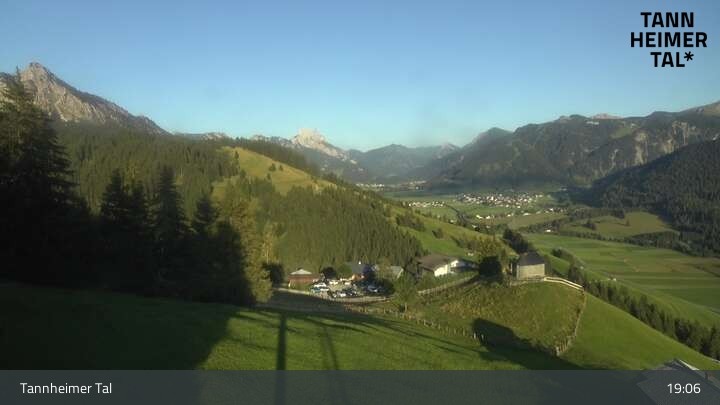 Archiv Foto Webcam Obere Halde - Zöblen / Tannheimer Tal