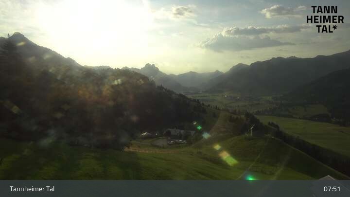 Archiv Foto Webcam Obere Halde - Zöblen / Tannheimer Tal