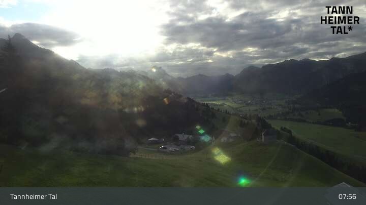 Archiv Foto Webcam Obere Halde - Zöblen / Tannheimer Tal