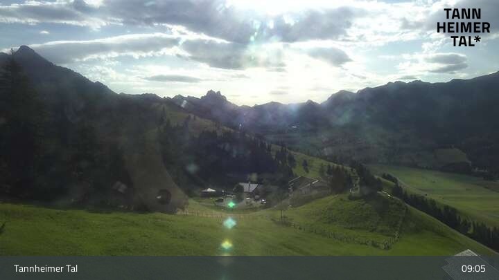 Archiv Foto Webcam Obere Halde - Zöblen / Tannheimer Tal