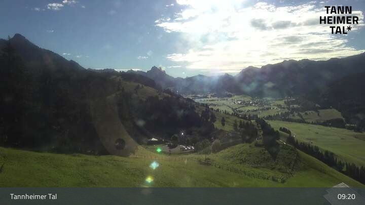 Archiv Foto Webcam Obere Halde - Zöblen / Tannheimer Tal