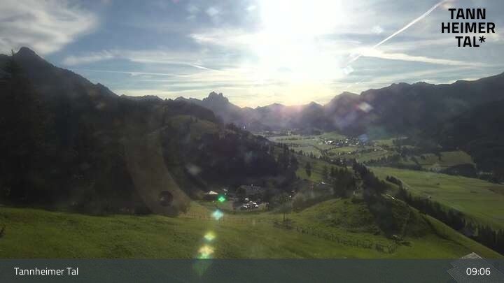 Archiv Foto Webcam Obere Halde - Zöblen / Tannheimer Tal