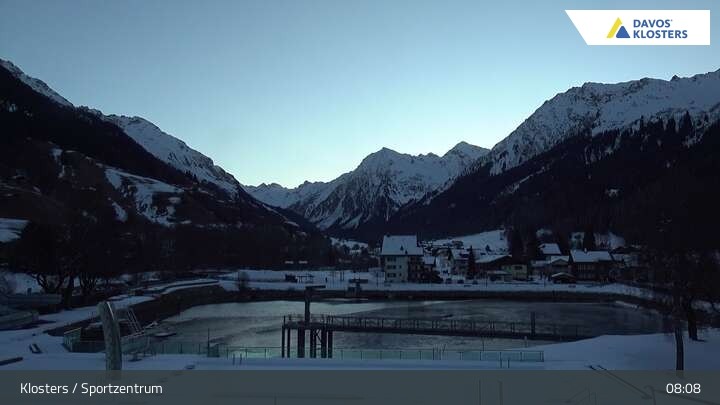 Archiv Foto Webcam Sportzentrum in Klosters