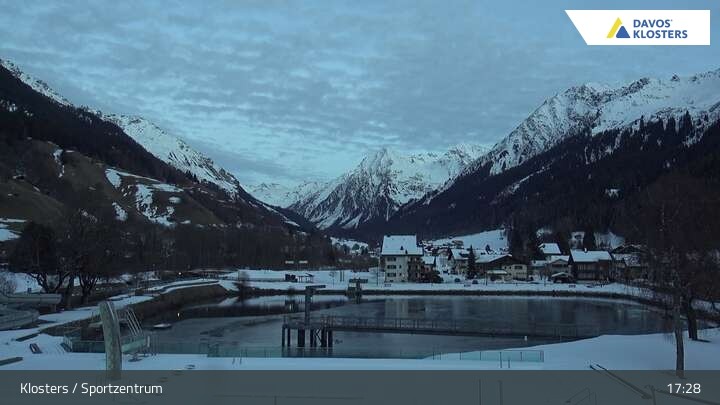 Archiv Foto Webcam Sportzentrum in Klosters