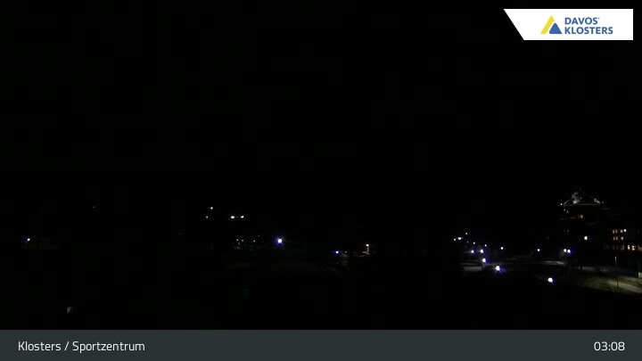 Archived image Webcam Klosters: Sports center