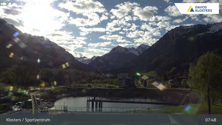 Archiv Foto Webcam Sportzentrum in Klosters