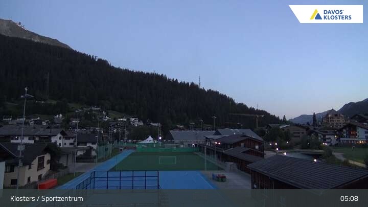 Archiv Foto Webcam Sportzentrum in Klosters