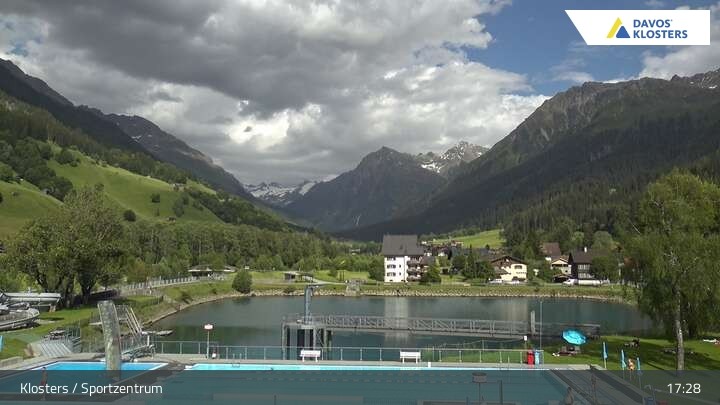 Archiv Foto Webcam Sportzentrum in Klosters