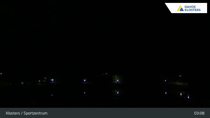 Archived image Webcam Klosters: Sports center