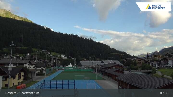 Archiv Foto Webcam Sportzentrum in Klosters