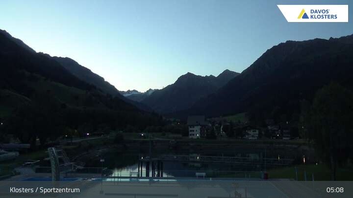 Archiv Foto Webcam Sportzentrum in Klosters