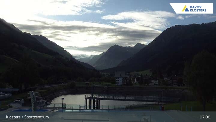 Archiv Foto Webcam Sportzentrum in Klosters