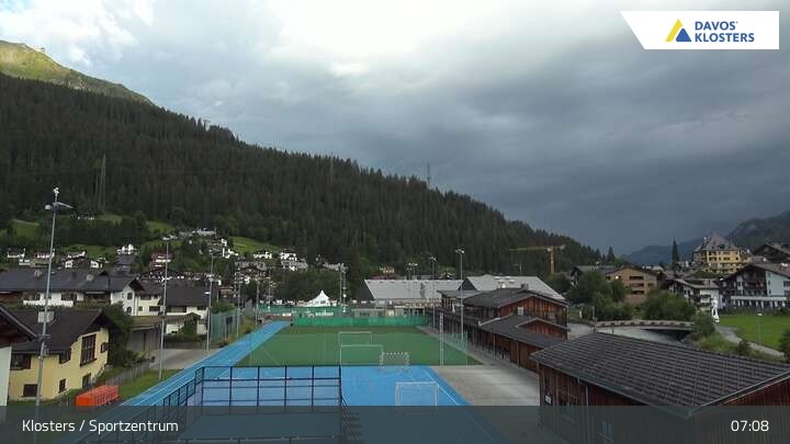 Archiv Foto Webcam Sportzentrum in Klosters
