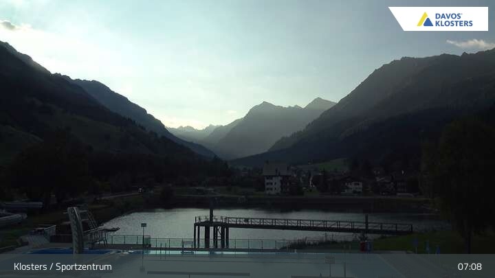 Archiv Foto Webcam Sportzentrum in Klosters