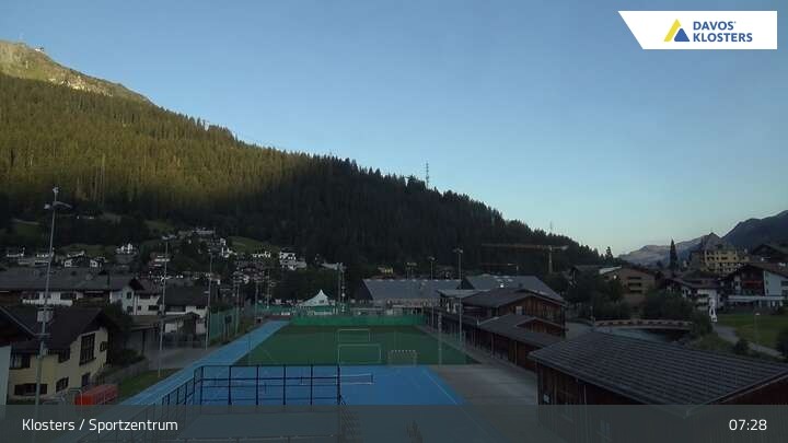 Archiv Foto Webcam Sportzentrum in Klosters