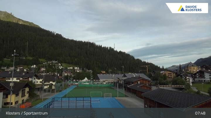 Archiv Foto Webcam Sportzentrum in Klosters