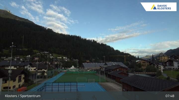 Archiv Foto Webcam Sportzentrum in Klosters