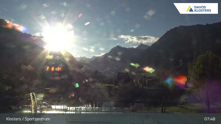 Archiv Foto Webcam Sportzentrum in Klosters