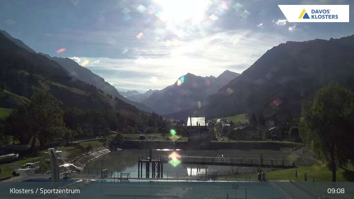 Archiv Foto Webcam Sportzentrum in Klosters