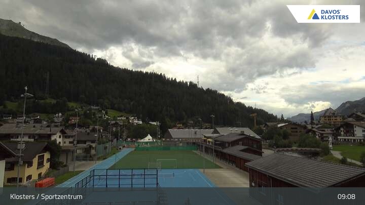 Archiv Foto Webcam Sportzentrum in Klosters