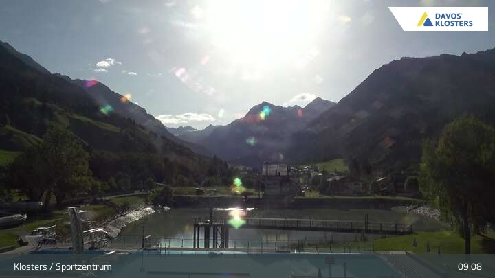 Archiv Foto Webcam Sportzentrum in Klosters