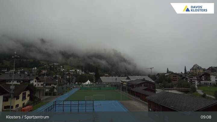 Archiv Foto Webcam Sportzentrum in Klosters