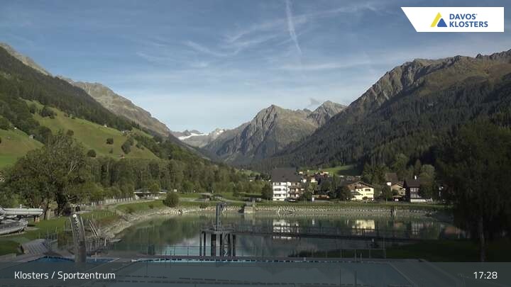 Archiv Foto Webcam Sportzentrum in Klosters