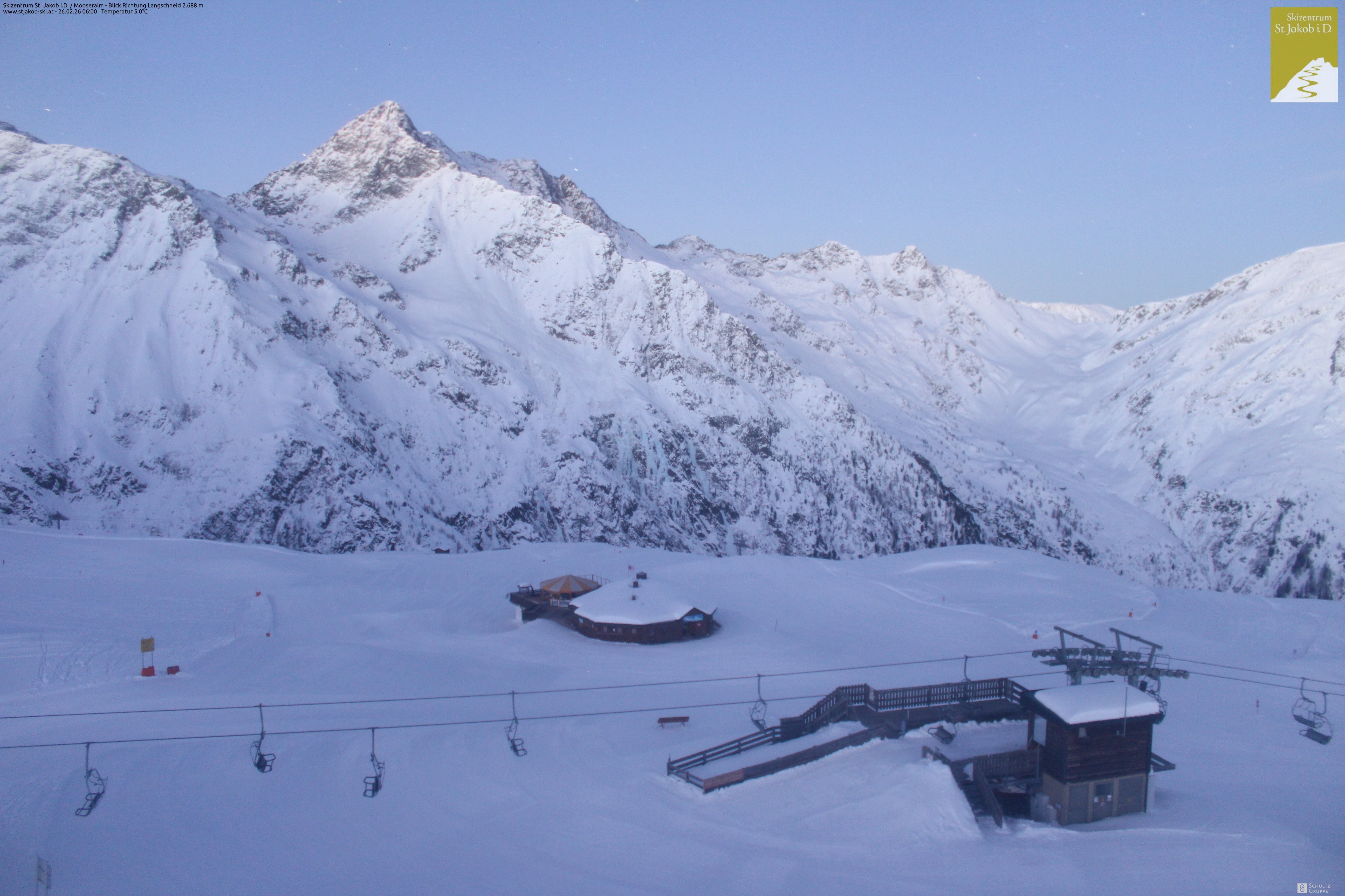 Archived image Webcam Chair lift Mooserberg