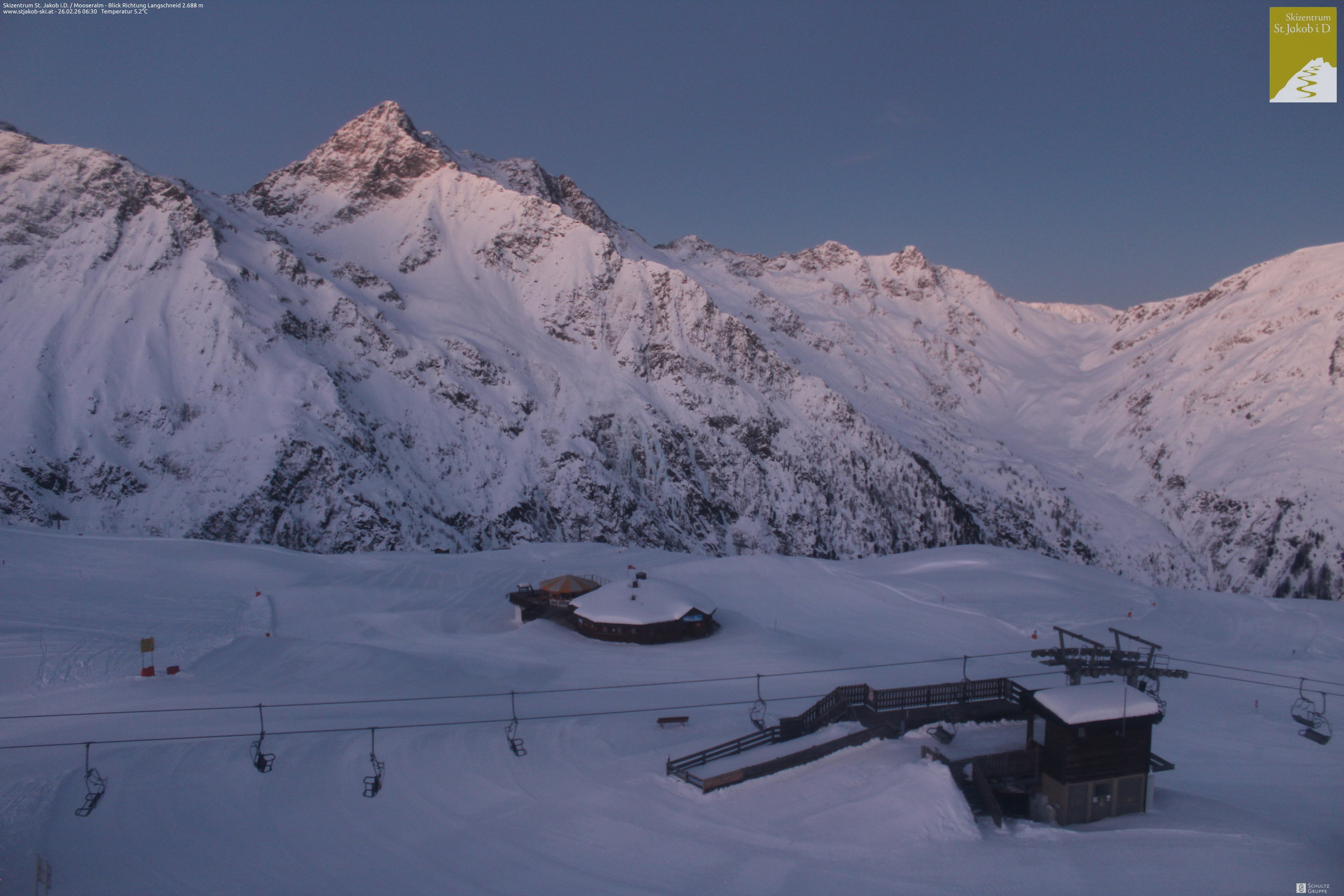 Archived image Webcam Chair lift Mooserberg