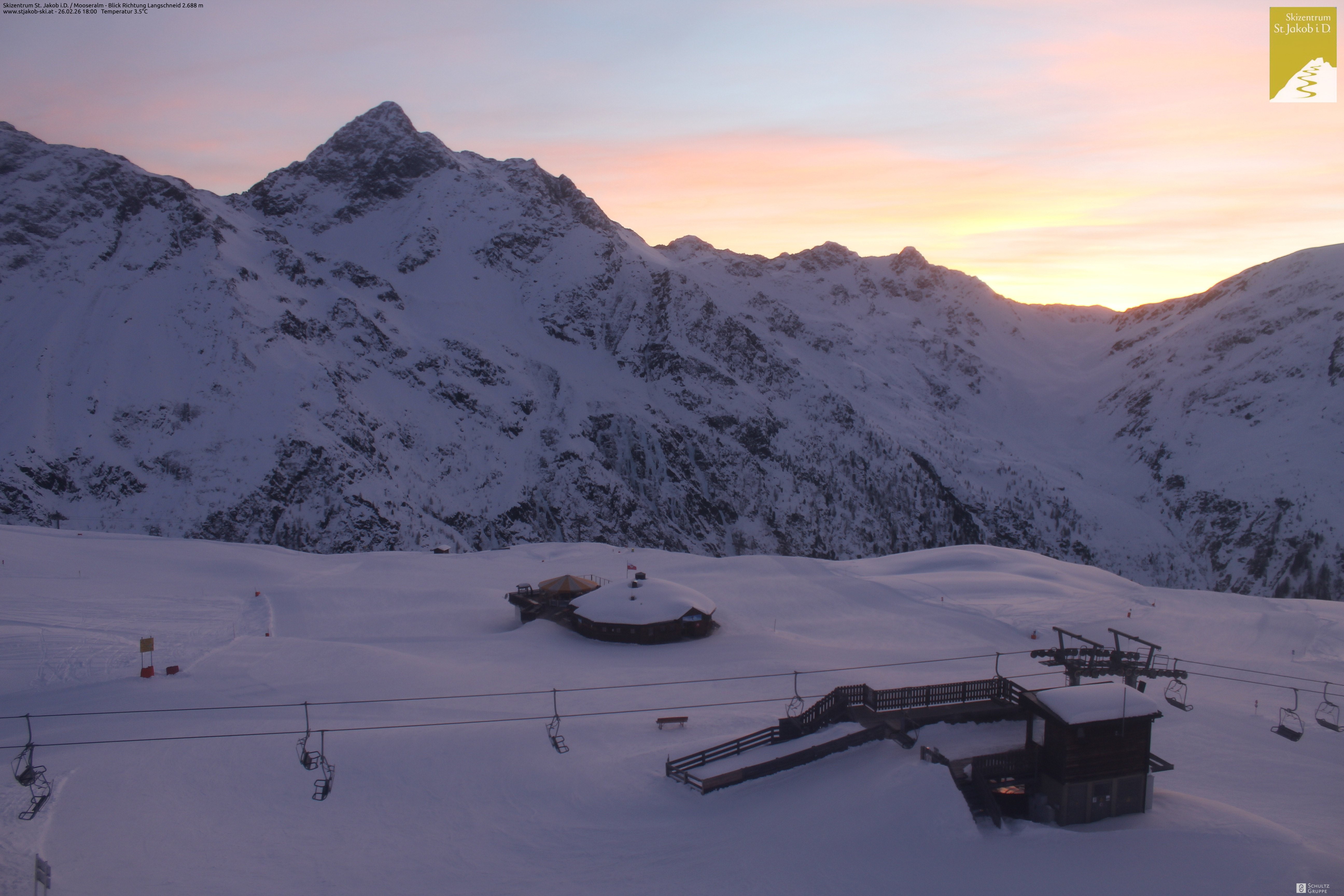 Archived image Webcam Chair lift Mooserberg