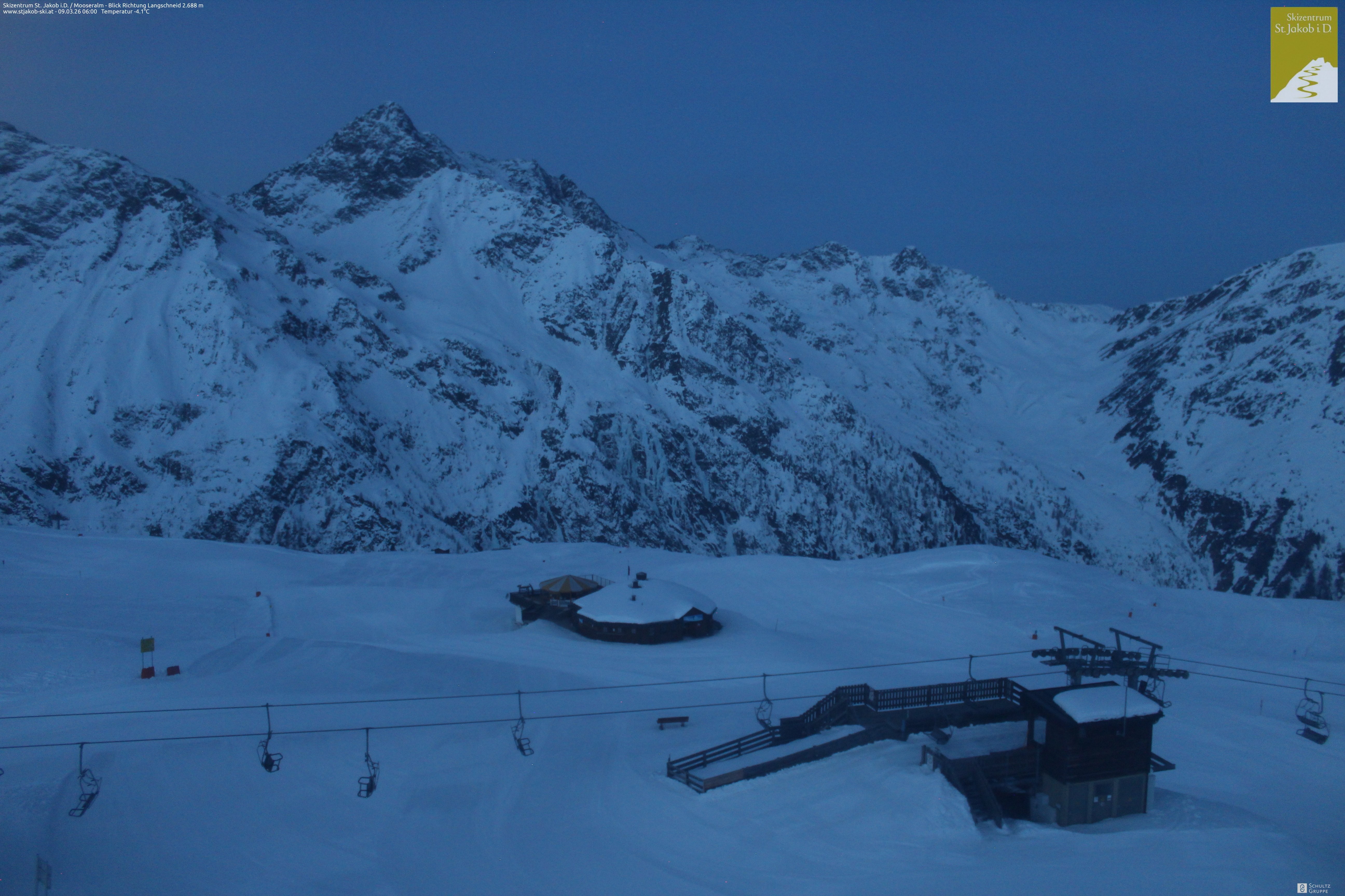 Archived image Webcam Chair lift Mooserberg