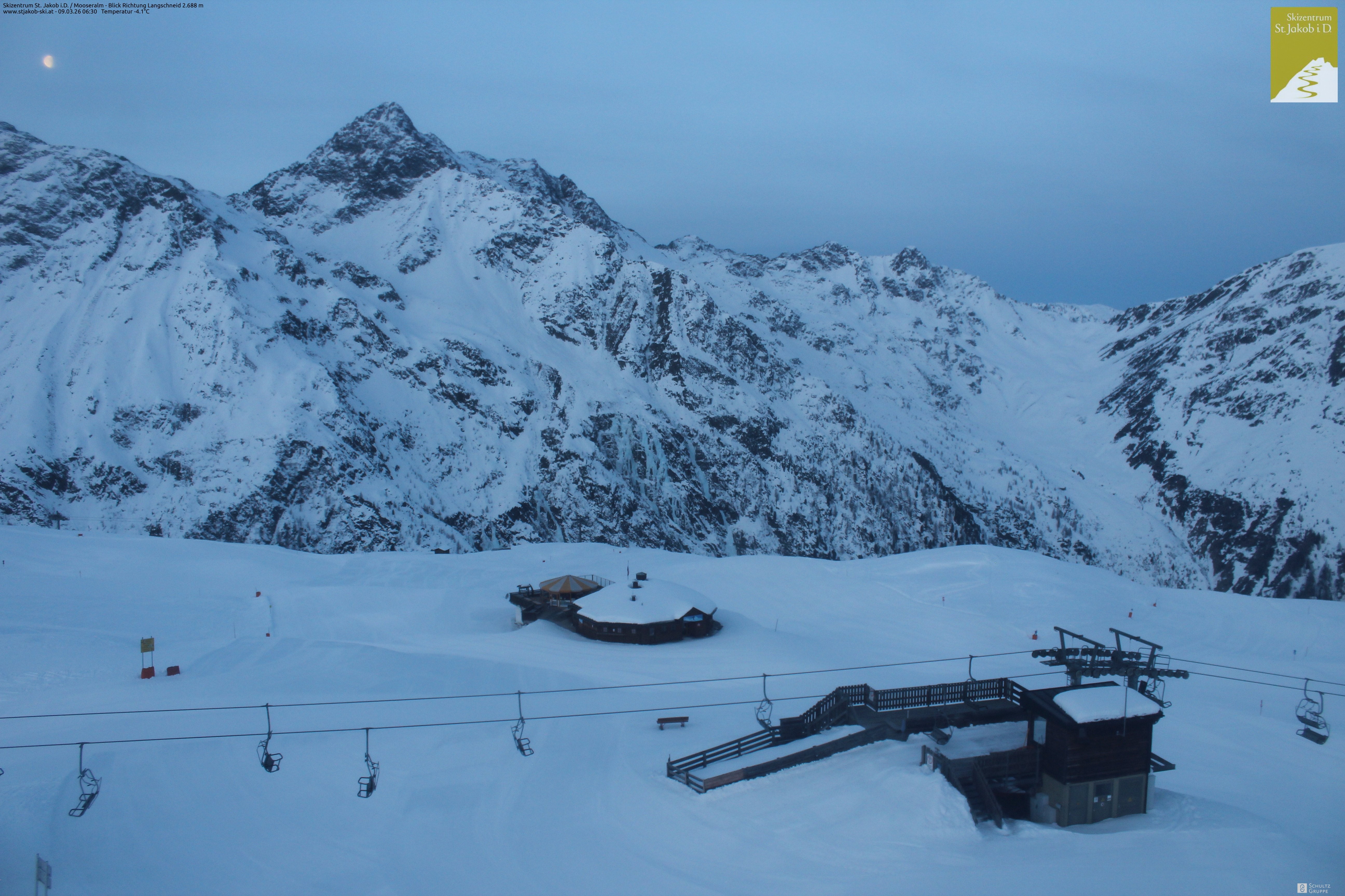 Archived image Webcam Chair lift Mooserberg