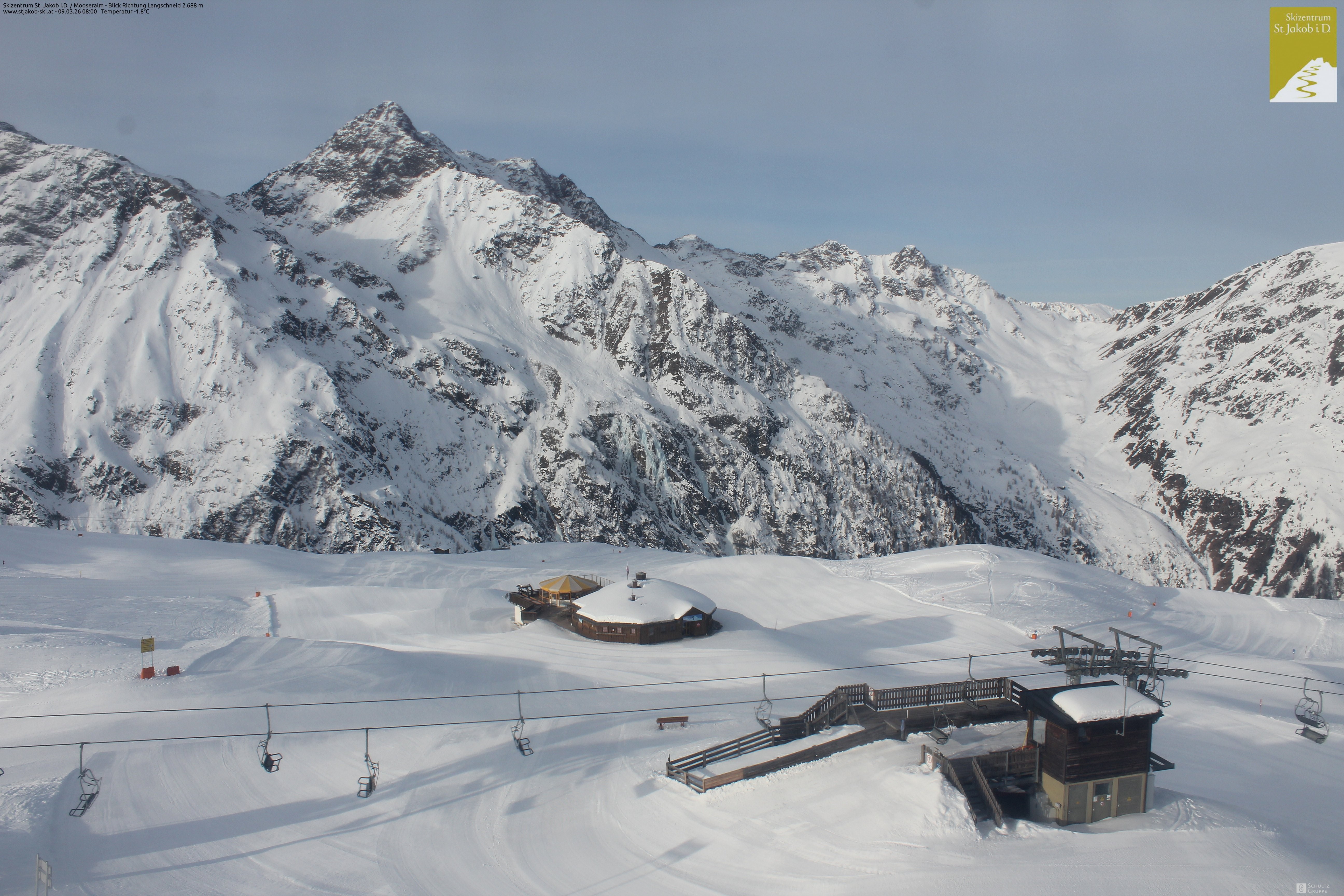 Archived image Webcam Chair lift Mooserberg