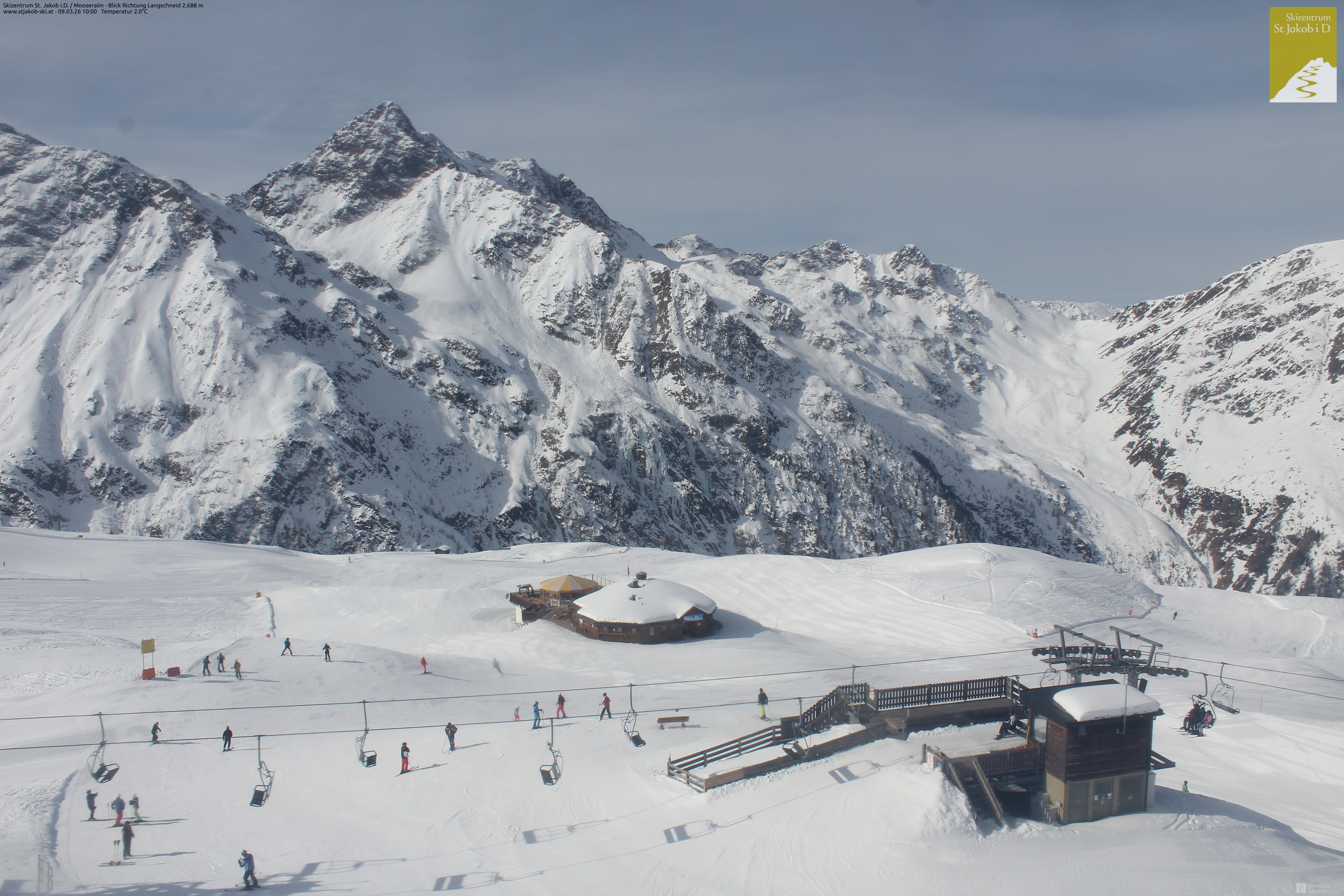 Archived image Webcam Chair lift Mooserberg