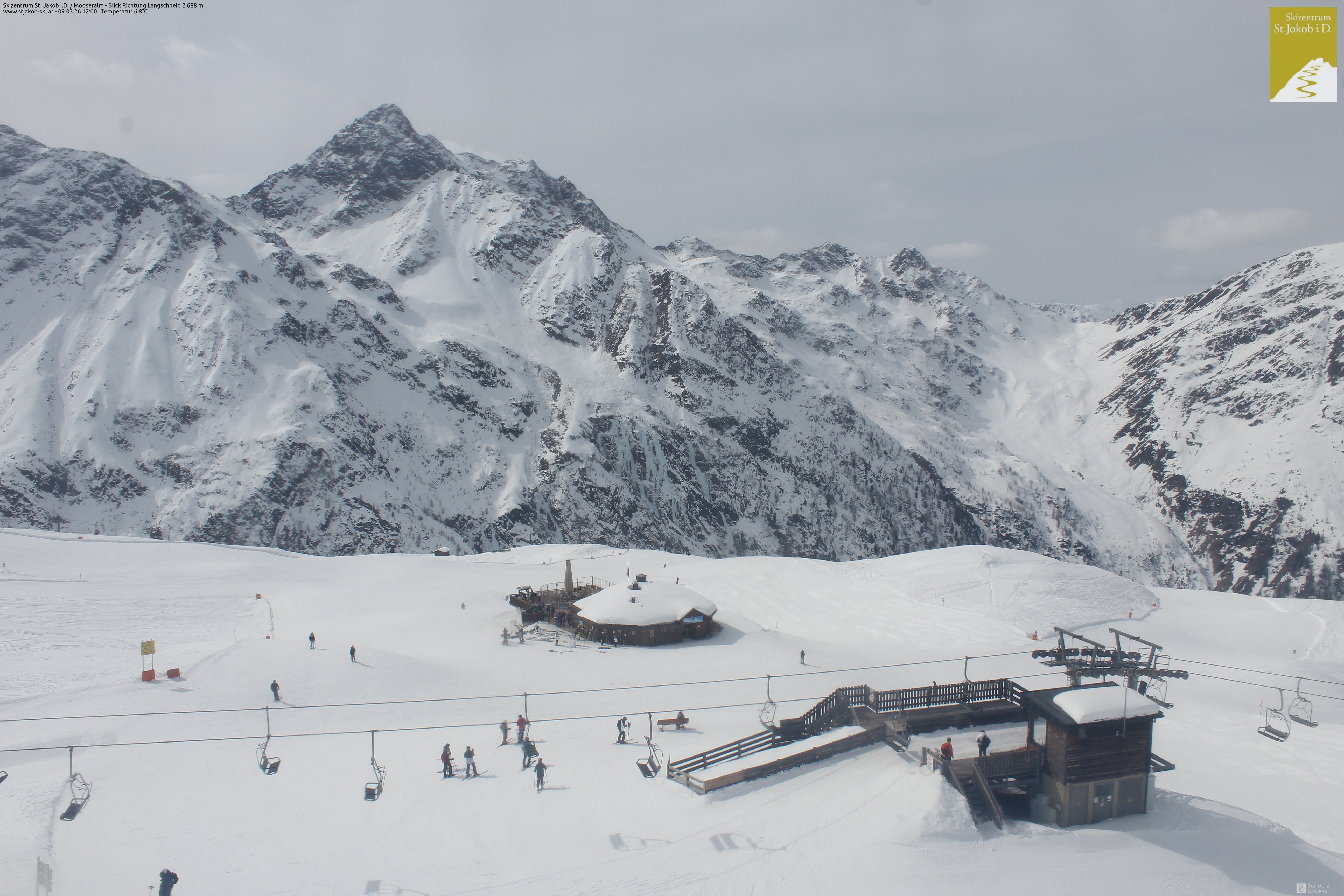 Archived image Webcam Chair lift Mooserberg