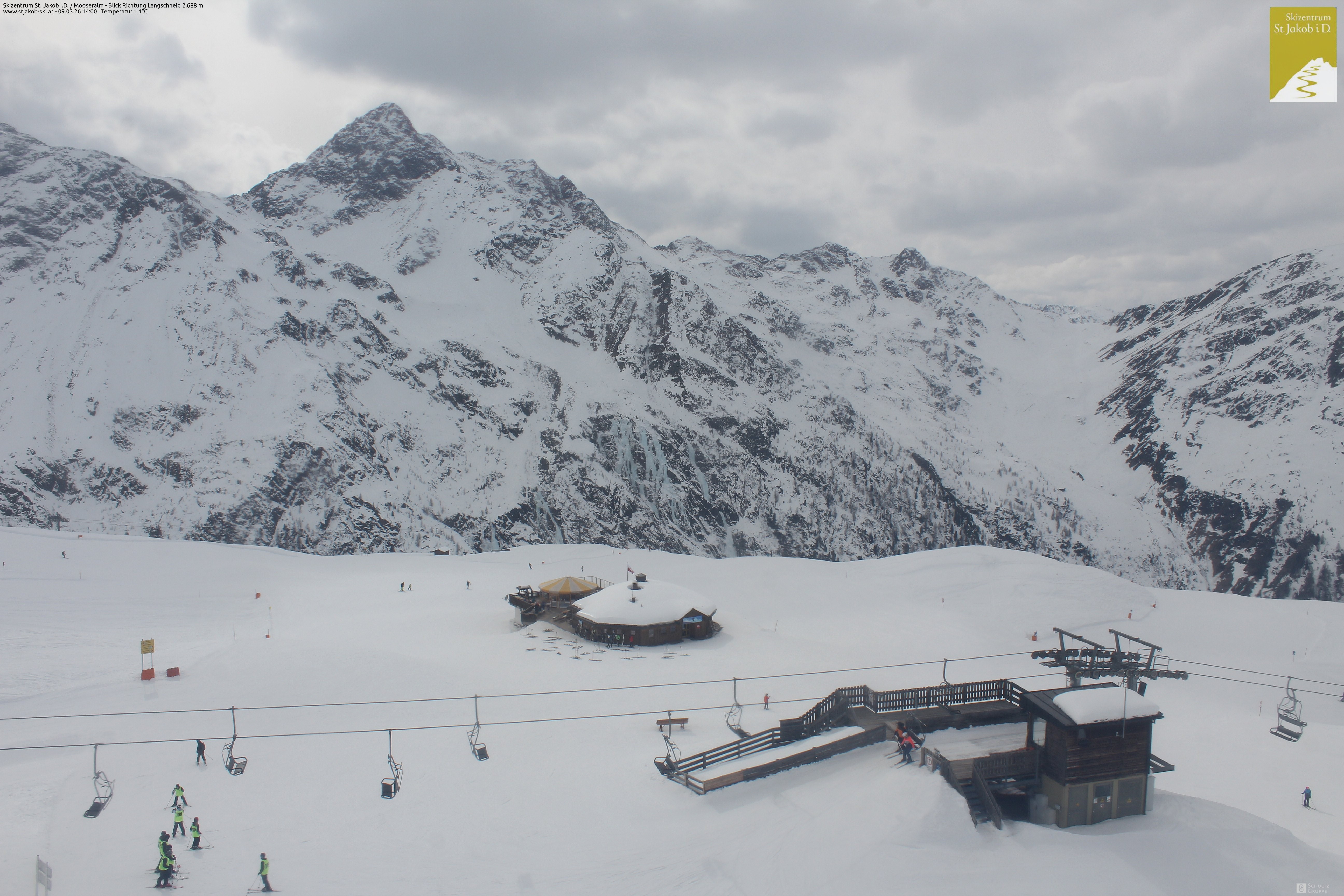 Archived image Webcam Chair lift Mooserberg