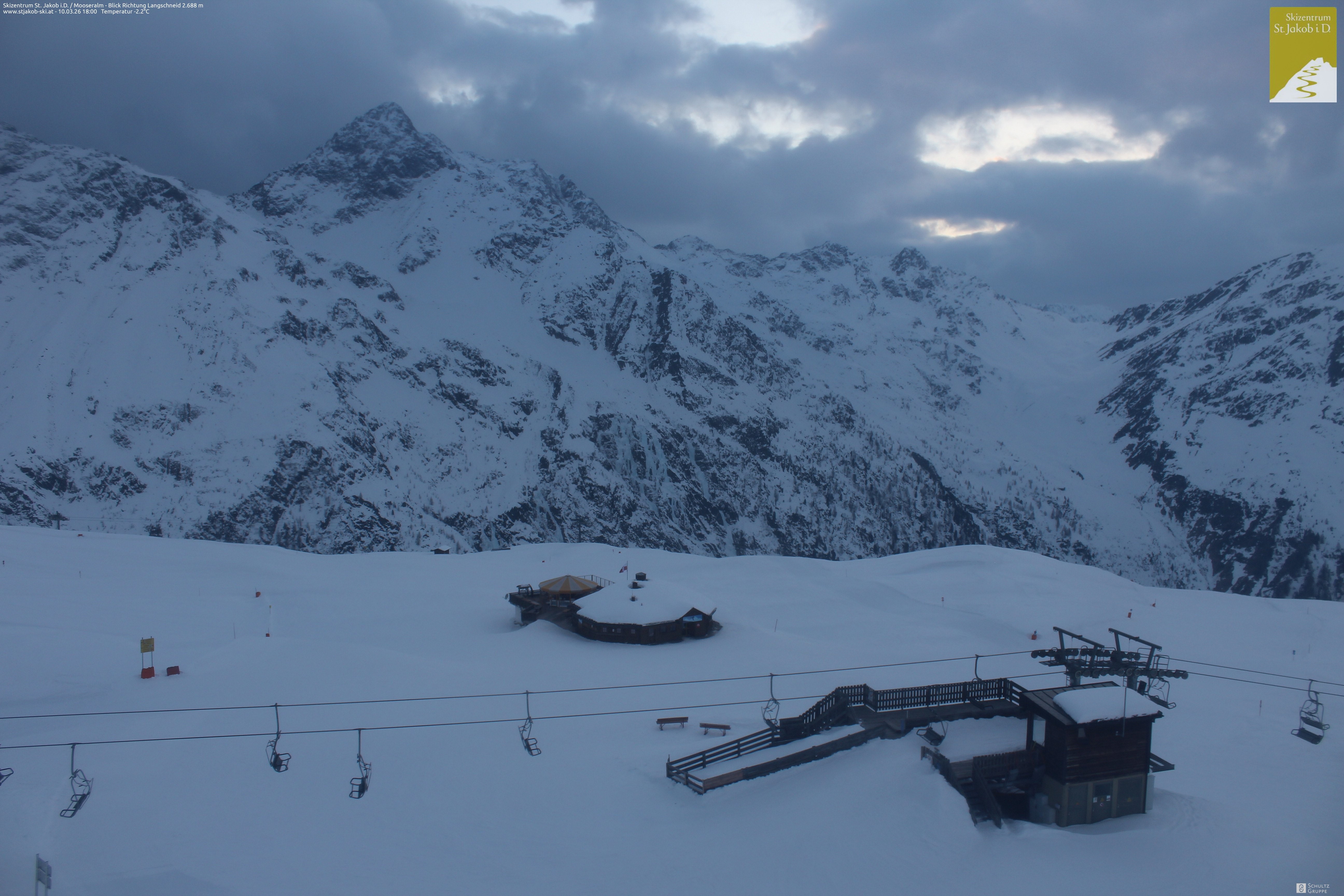 Archived image Webcam Chair lift Mooserberg