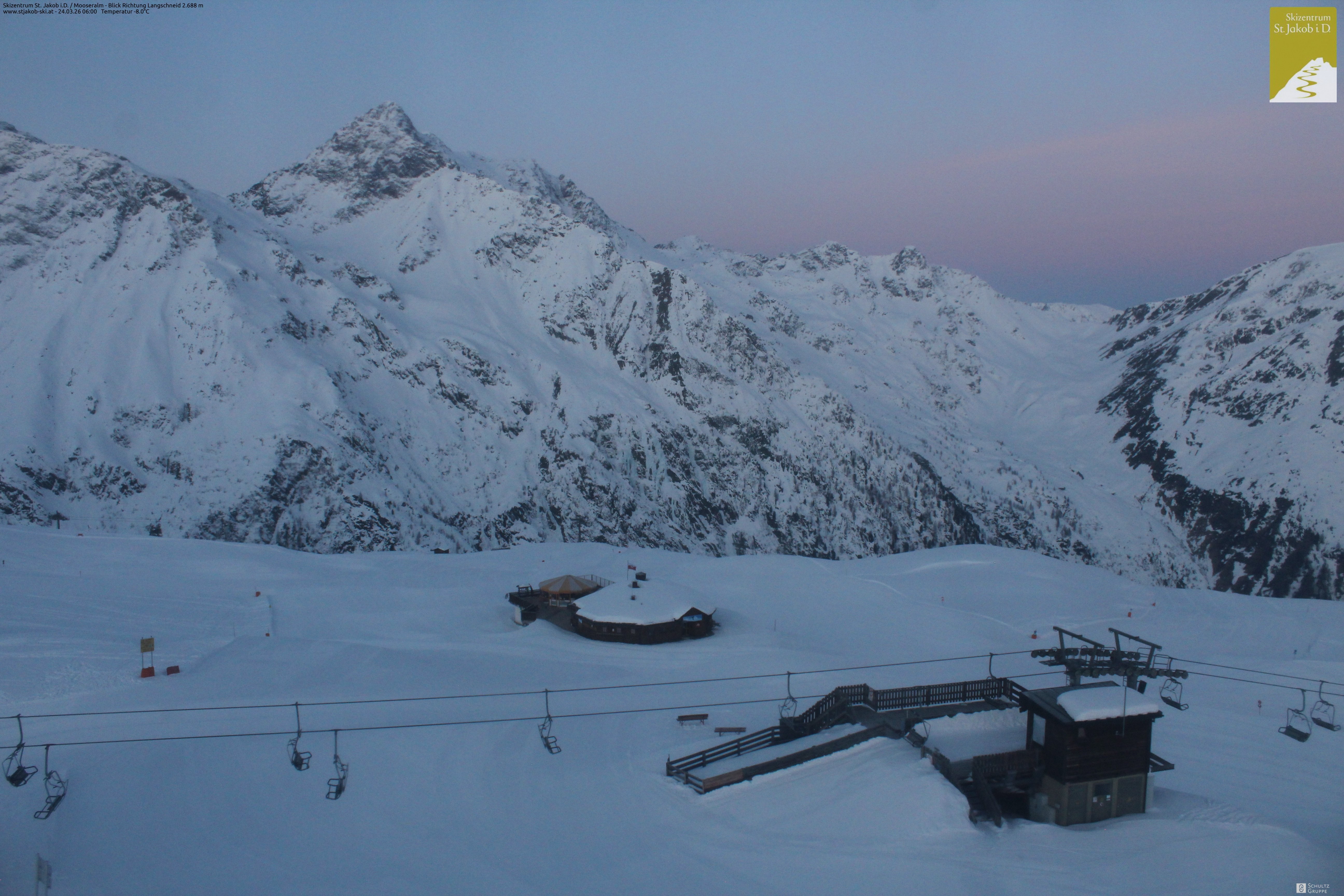 Archived image Webcam Chair lift Mooserberg