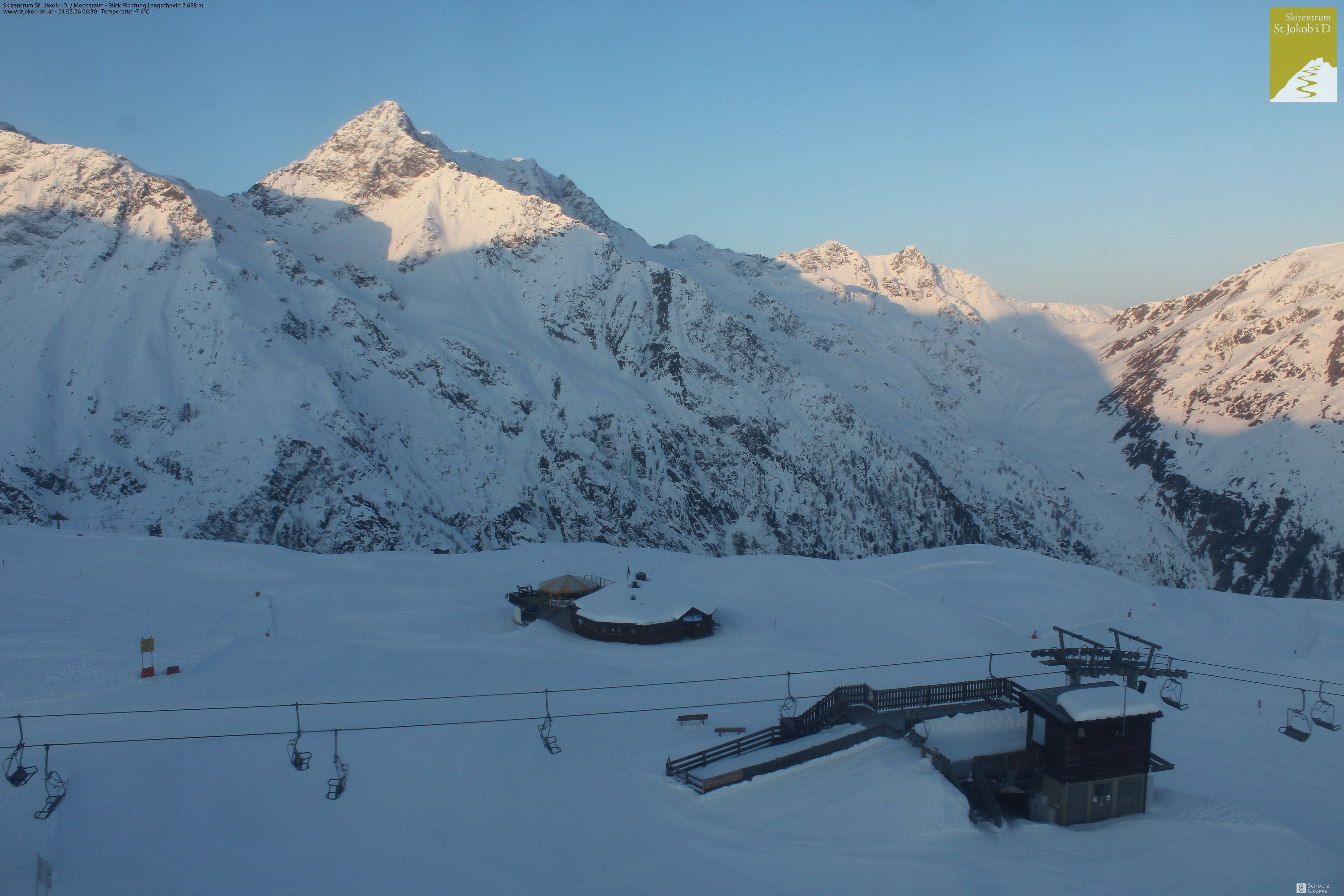 Archived image Webcam Chair lift Mooserberg