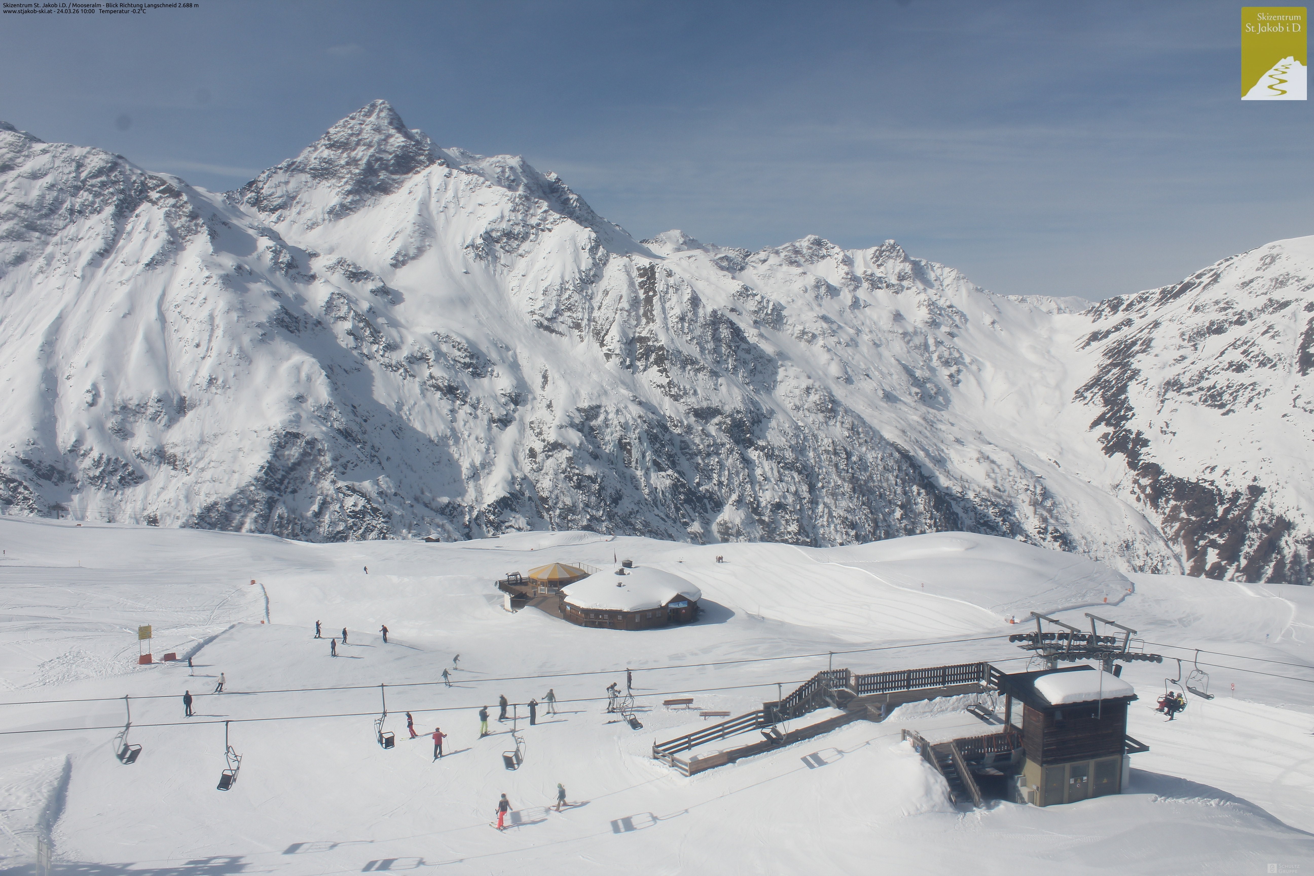 Archived image Webcam Chair lift Mooserberg