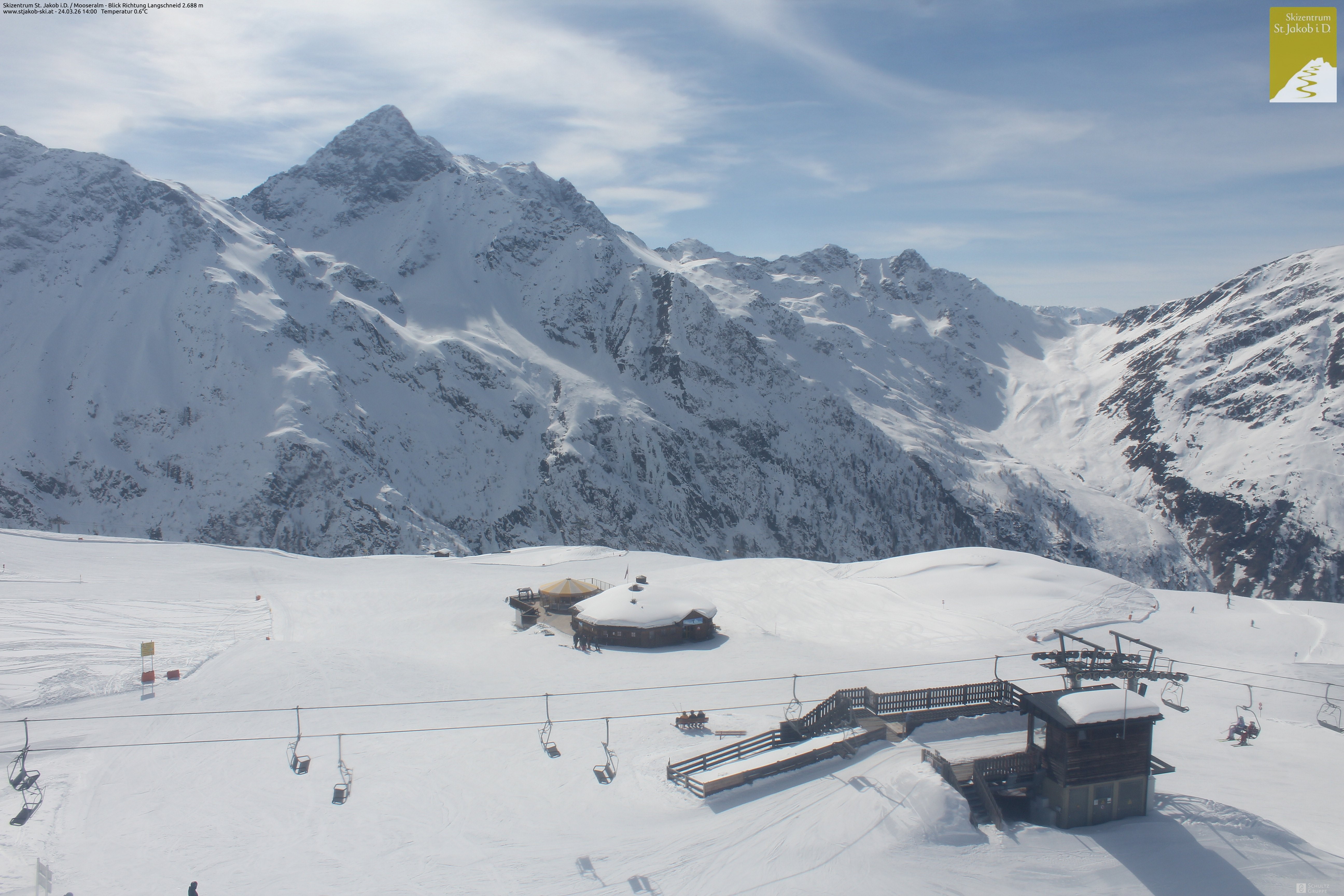 Archiv Foto Webcam Sesselbahn Mooserberg