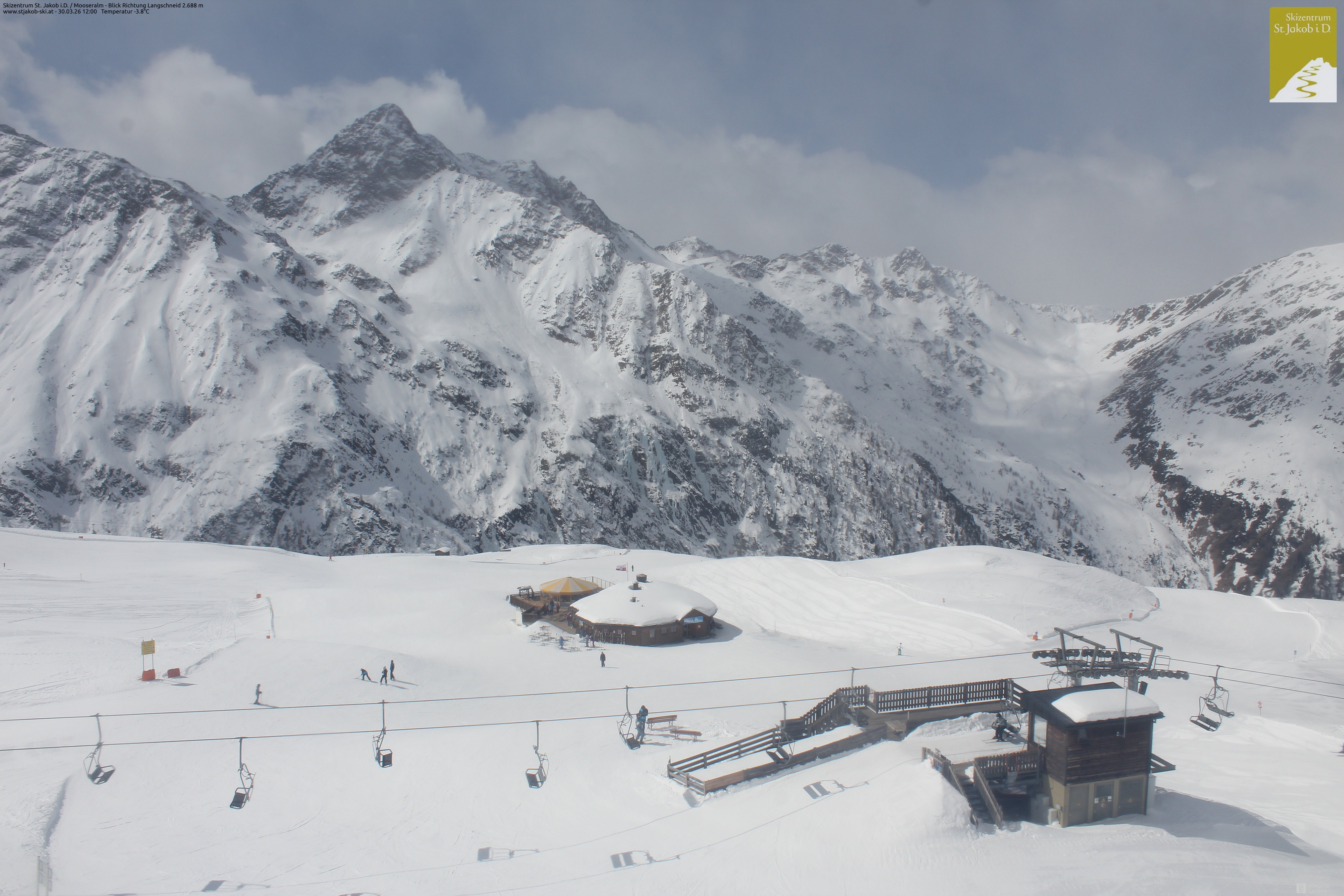 Archiv Foto Webcam Sesselbahn Mooserberg