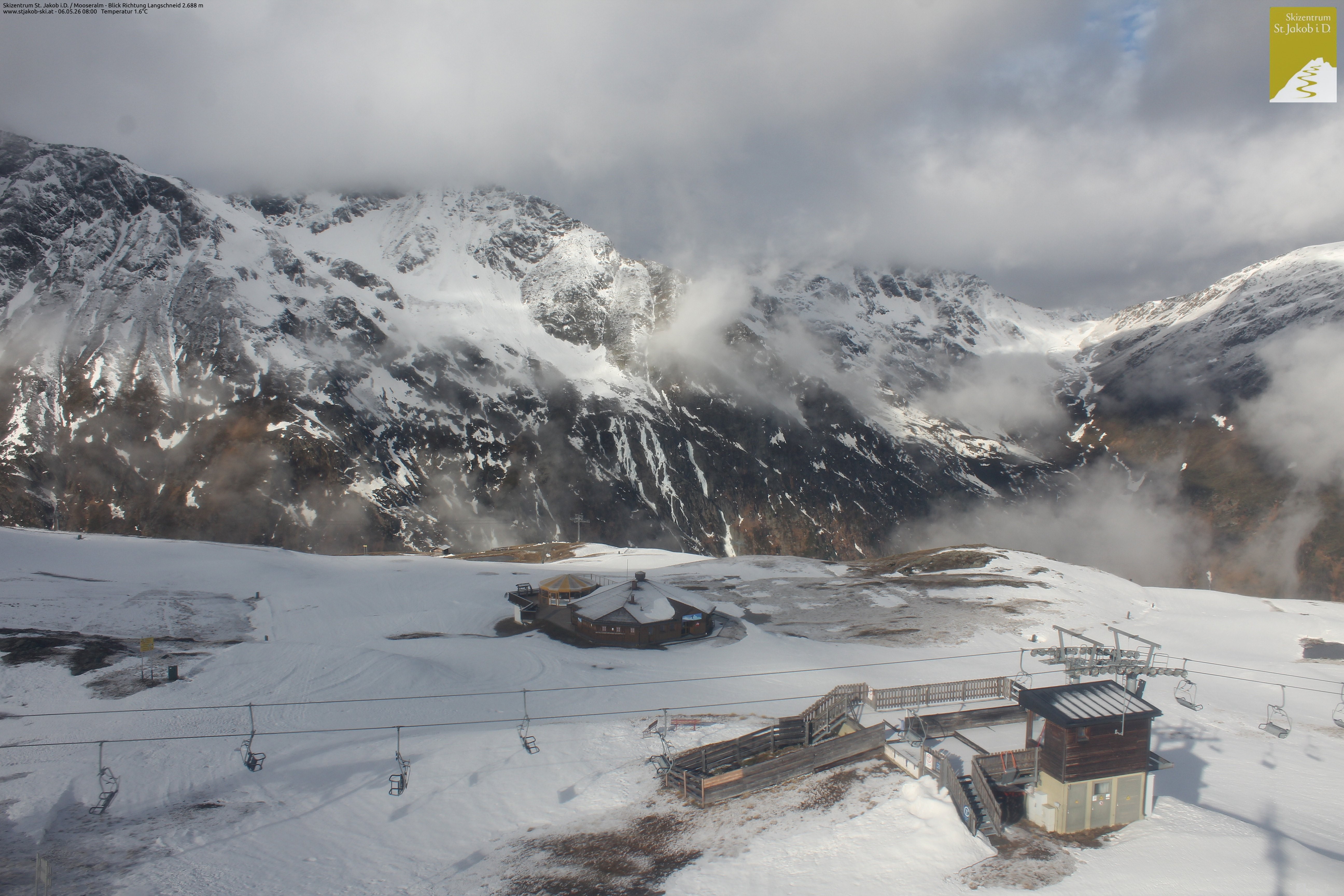 Archived image Webcam Chair lift Mooserberg